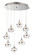 Swank LED Pendant in Polished Chrome (86|E24598-93PC)