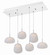 Puffs LED Pendant in White (86|E21124-11WT)