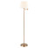 Scope One Light Floor Lamp in Aged Brass (45|S0019-9606)