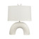Flection One Light Table Lamp in Dry White (45|H0019-9532)