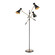 Chiron LED Floor Lamp in Black (45|D4520)