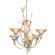 Almost Autumn Six Light Chandelier in Autumn Wood Silver (247|665050)