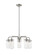 Delaney Five Light Chandelier in Brushed Nickel (224|471-5BN)