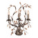 Circeo Three Light Wall Sconce in Deep Rust (45|8050/3)