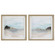 Glacial Coast Framed Prints, Set/2 in Light Wood (52|41445)