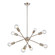 Module Eight Light Chandelier in Satin Nickel (45|47667/8)