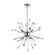 Sprigny Six Light Chandelier in Polished Nickel (45|33030/6)