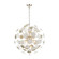 Modish Eight Light Chandelier in Matte White (45|18286/8)