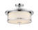 Savannah Three Light Semi Flush Mount in Chrome (224|465SF16-CH)