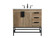 Eugene Single Bathroom Vanity in natural oak (173|VF48836NT)