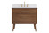 Boise Bathroom Vanity Set in Walnut Brown (173|VF41036WB-BS)