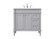 Bennett Single Bathroom Vanity in Grey (173|VF31836GR)