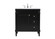 Bennett Single Bathroom Vanity in black (173|VF31832BK)