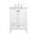 Sommerville Single Bathroom Vanity in White (173|VF18024WH)