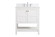 Theo Bathroom Vanity Set in White (173|VF16430WH-BS)