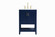 Aubrey Single Bathroom Vanity in Blue (173|VF16024BL)