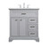 Americana Single Bathroom Vanity in grey (173|VF15032GR)