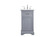 Americana Single Bathroom Vanity Set in light grey (173|VF15019GR)