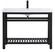 Raya Single Bathroom Vanity in black (173|VF14042BK)