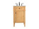 Park Avenue Single Bathroom Vanity in Natural Wood (173|VF12521NW)