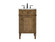 Park Avenue Single Bathroom Vanity in driftwood (173|VF12521DW)