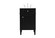 Park Avenue Single Bathroom Vanity in black (173|VF12521BK)