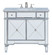 Camille Single Bathroom Vanity in Clear (173|VF-1101)
