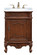 Berkshire Single Bathroom Vanity Set in Coffee (173|VF-1031)