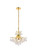 Toureg Six Light Pendant in Gold (173|V8000D16G/RC)