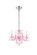 Rococo Four Light Pendant in Pink (173|V7804D15PK-RO/RC)