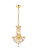 Tranquil Six Light Pendant in Gold (173|V2528D12G/RC)