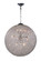 Cabaret 12 Light Pendant in Chrome (173|V2102D24C/RC)