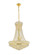 Primo 14 Light Chandelier in Gold (173|V1800D28G/RC)