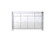 Modern Credenza in Clear (173|MF92058) Modern Credenza in Clear (173|MF92058)