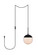 Eclipse One Light Plug in Pendant in Black (173|LDPG6026BK)