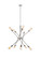 Axel Ten Light Pendant in Polished Nickel (173|LD8018D28PN)