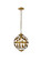 Levante One Light Pendant in Brass (173|LD7075D12BR)