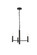 Carmella Three Light Pendant in Black (173|LD7059D17BK)