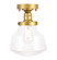 Lyle One Light Flush Mount in Brass (173|LD6248BR)