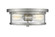 Savannah Two Light Flush Mount in Brushed Nickel (224|462F11-BN)