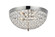Taye Three Light Flush Mount in Chrome (173|LD5012F13C)