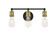 Serif Three Light Wall Sconce in brass (173|LD4028W16BRB)