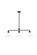 Mera Three Light Pendant in Black (173|LD2502BK)