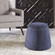 Gumdrop Ottoman in Black Nickel (52|23708)