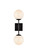 Neri Two Light Wall Sconce in Black (173|LD2358BK)