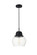 KENNA One Light Pendant in Black (173|LD2252BK)