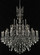 Rosalia 45 Light Chandelier in Pewter (173|9245G54PW-GT/RC)