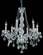 Verona Six Light Chandelier in Chrome (173|7956D24C-GT/RC) Verona Six Light Chandelier in Chrome (173|7956D24C-GT/RC)