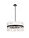 Serephina 14 Light Pendant in black (173|6200D25BK)