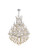 Maria Theresa 28 Light Chandelier in Chrome (173|2800D38C-GT/RC)